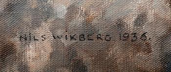 NILS WIKBERG (FINLAND), olja på duk, sign. och dat. 1936.