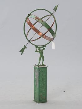 A Swedish mid 20th cent solar clock.