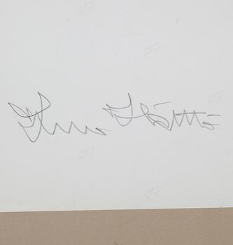 ISMO HÖLTTÖ, fotografi, silvergelatin, signerad och a tergo stämplad, konstnärens kopia 1966. Vintage.