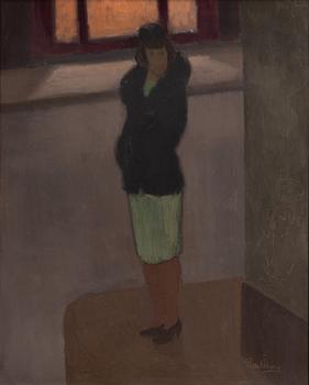 Pelle Åberg, Woman in a fur coat.