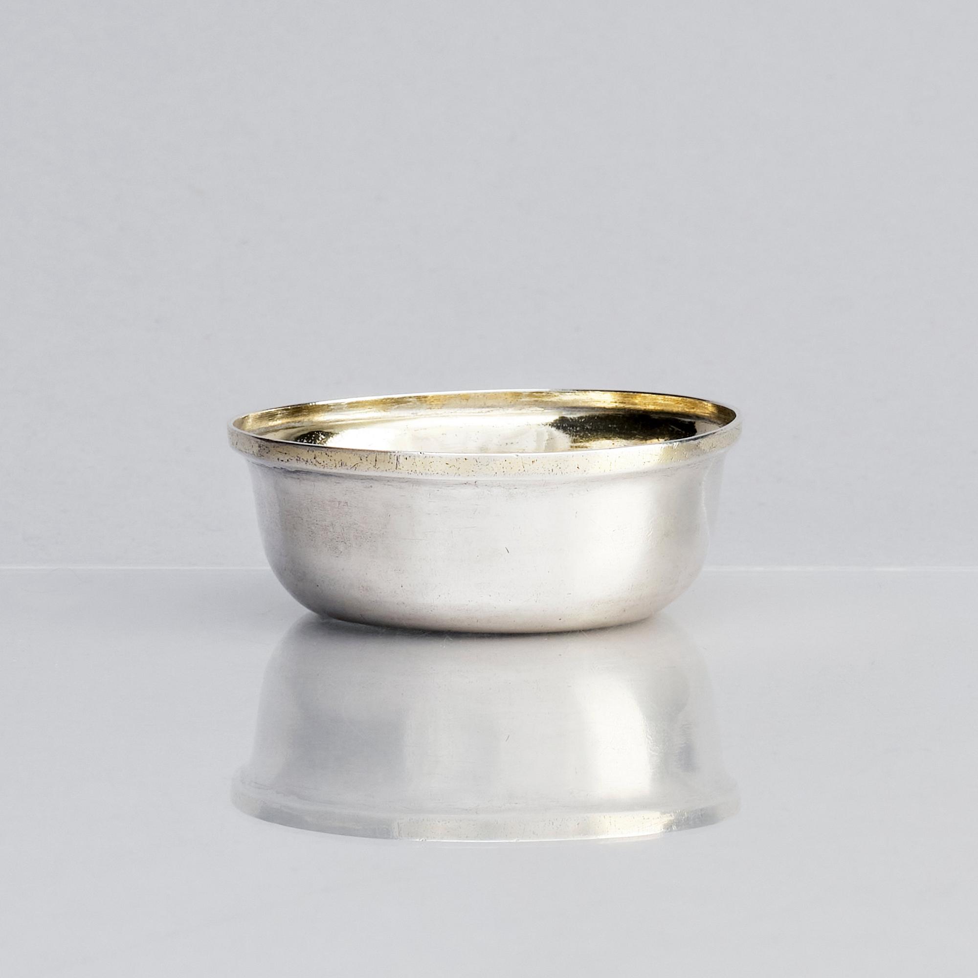 A Swedish 18th century parcel-gilt silver tumbler, mark of Erik Niklas Thomé, Stockholm 1773.