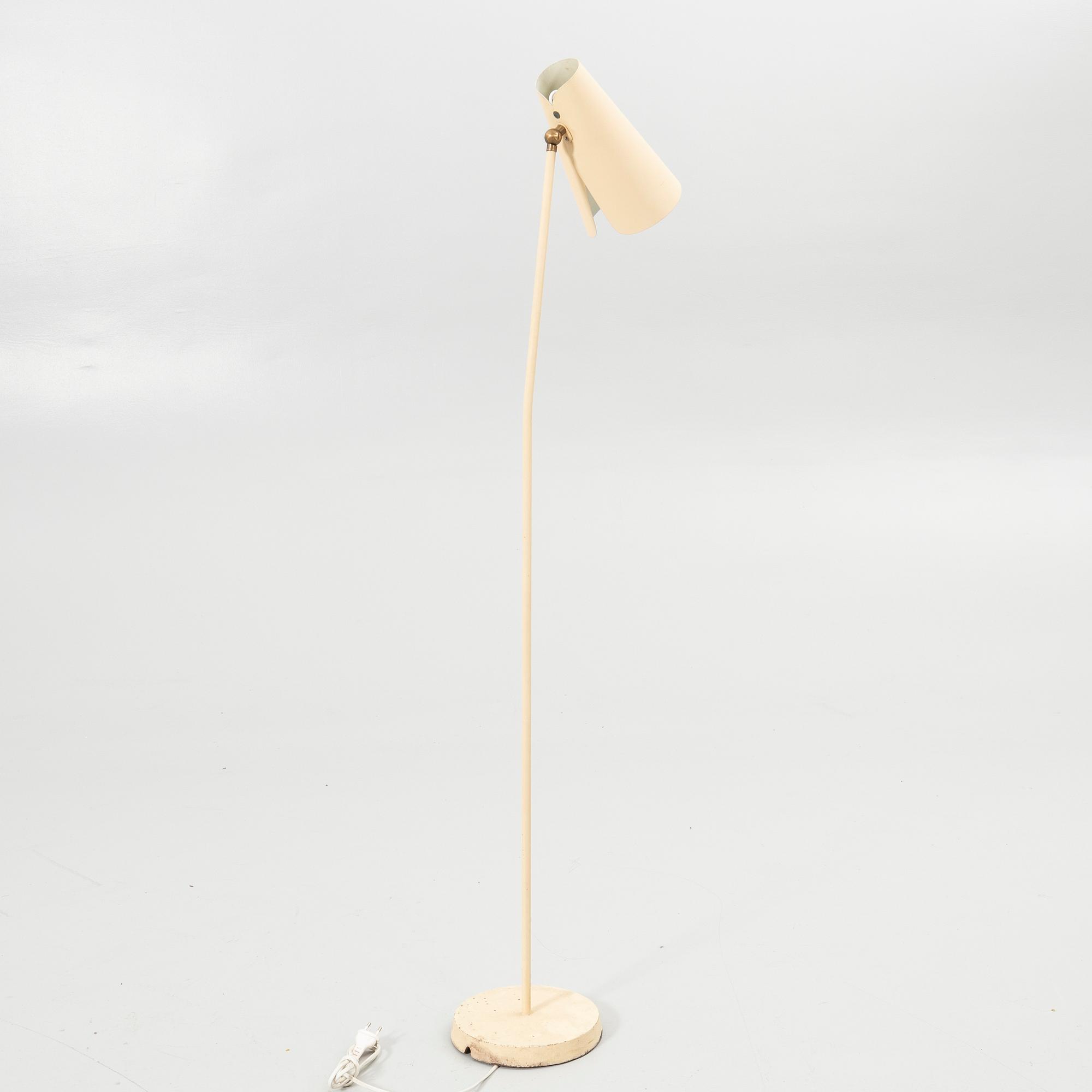Harald Notini, golvlampa, modell 15591, Arvid Böhlmarks Lampfabrik, Stockholm, 1950-tal.