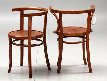 CAFÉSTOLAR, 2 st, Thonet, 1900-talets första hälft.