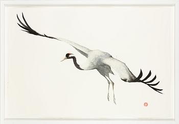 Karl Mårtens, Trana i flykt.