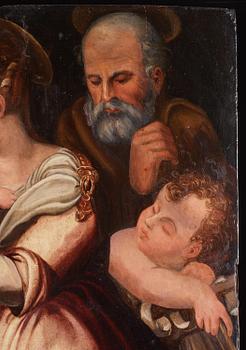 Giorgio Vasari, circle of, The Holy Family.