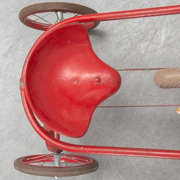 Leksakshäst/trampbil, 1900-talets mitt.