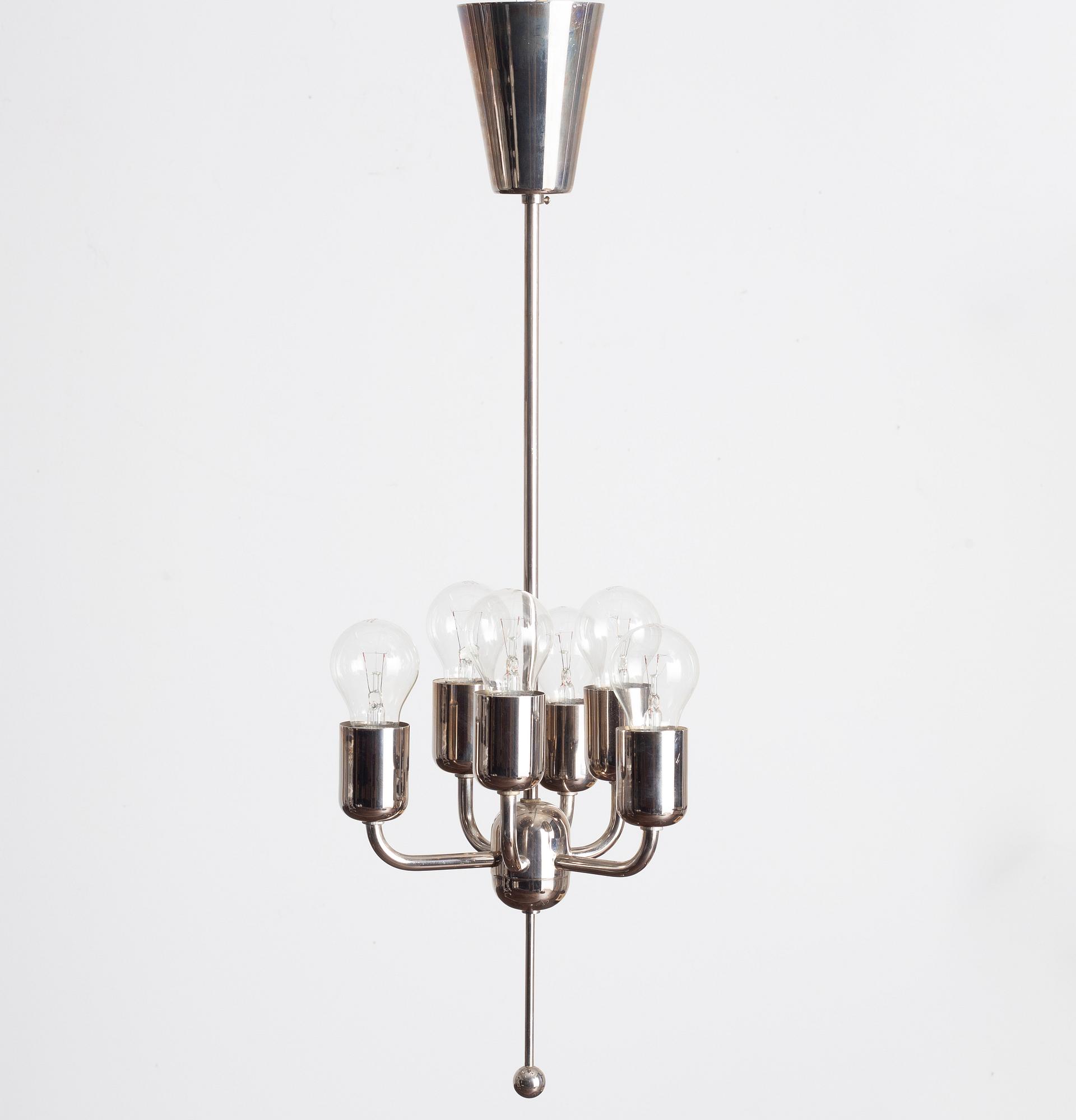 Hans-Agne Jakobsson, taklampa, Hans-Agne Jakobsson AB, Markaryd, 1900-talets andra hälft.