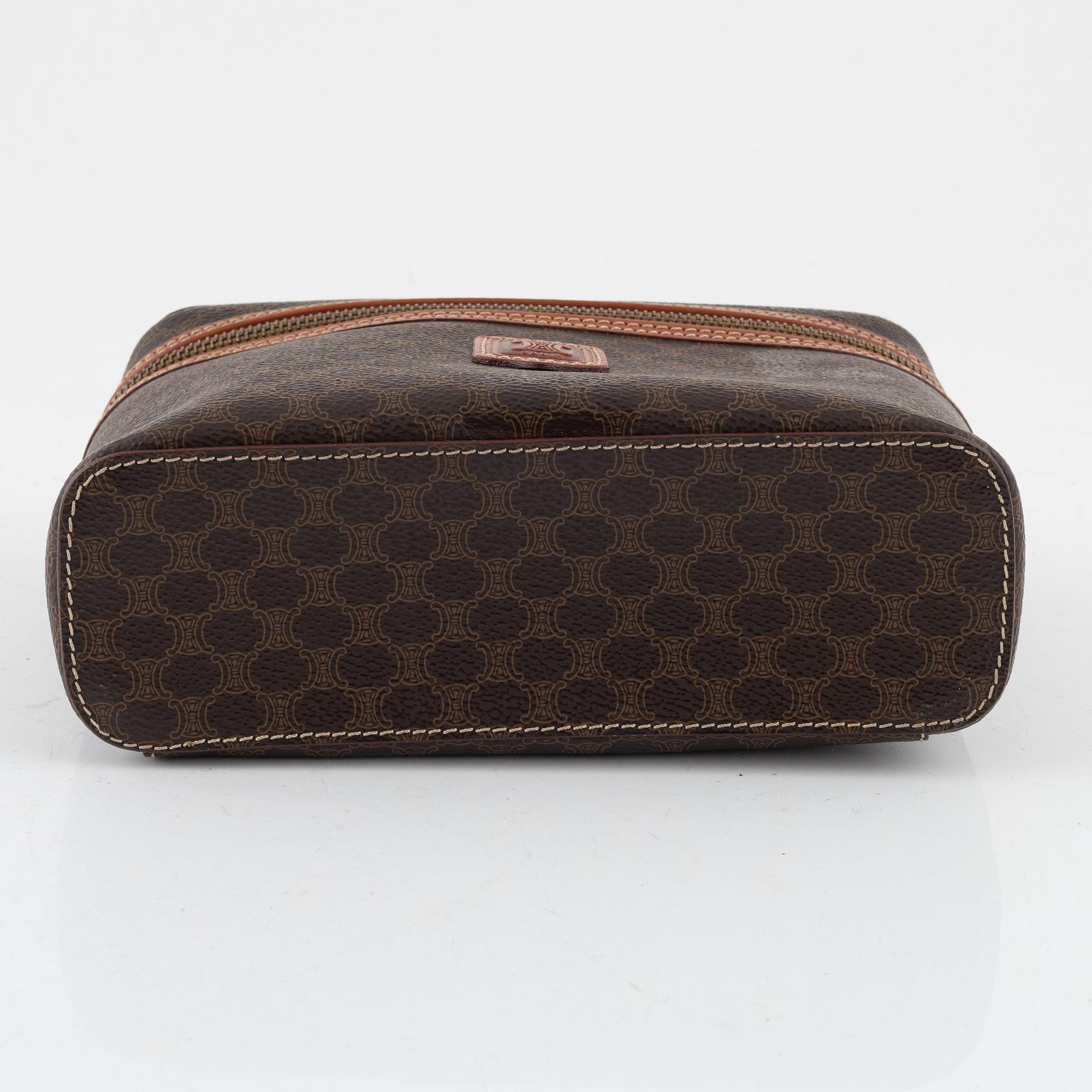 Céline, toiletry bag, vintage.