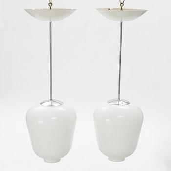 Taklampor, ett par, Zero, 1900-talets slut.