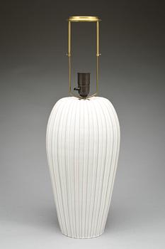 BORDSLAMPA, fajans. Ekeby, Vicke Lindstrand.