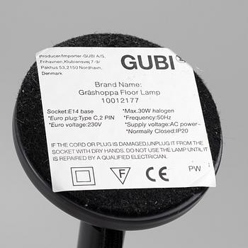 Greta Magnusson Grossman, Floor lamp, 'Grasshopper', GUBI, Denmark.
