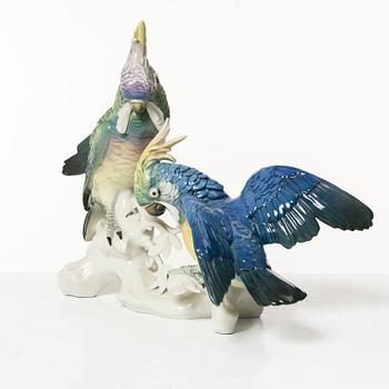 Figure, porcelain, Karl Ens, Germany, 20th century.