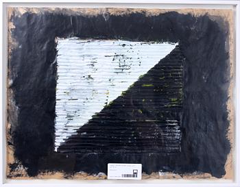 JAN HÅFSTRÖM, collage, sign o dat -79.