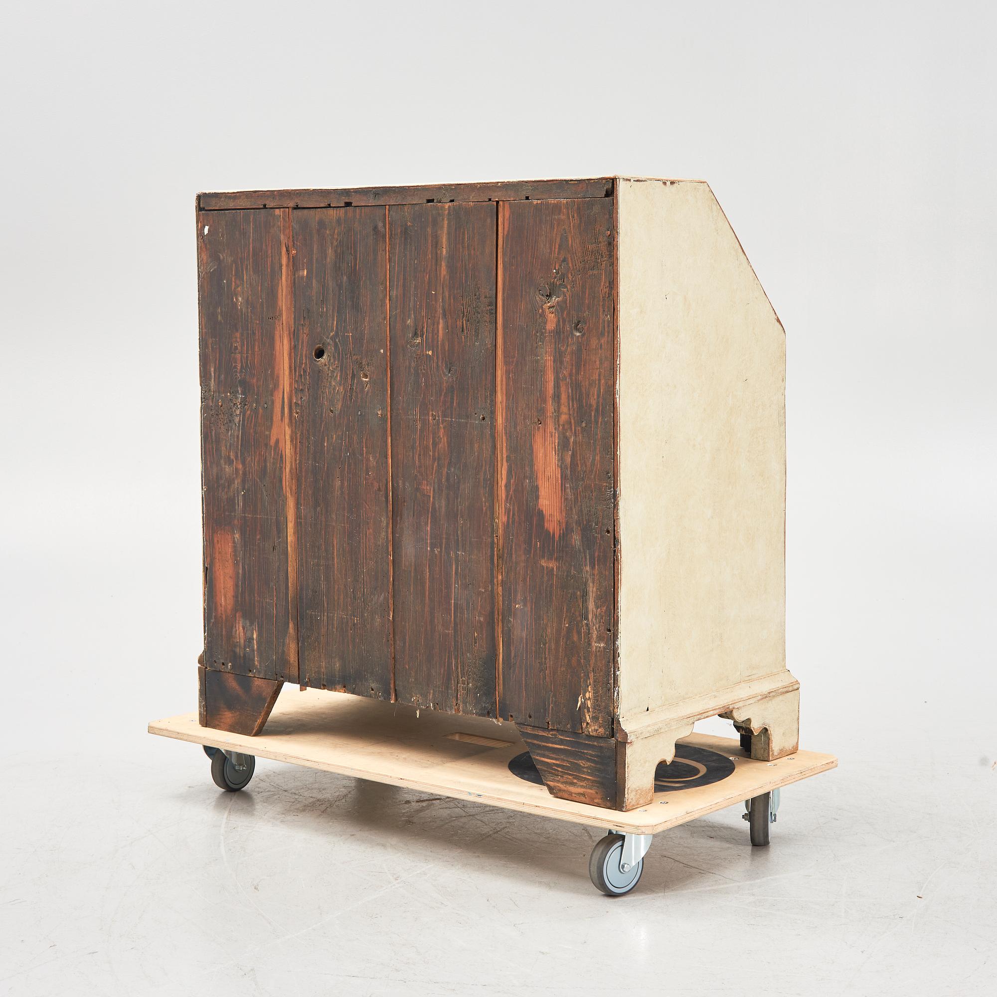 Sekretär, 1700-tal.