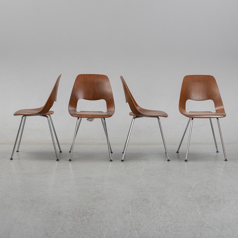 ALFREDO HÄBERLI, four 'Jill' chairs, Vitra, 2012.