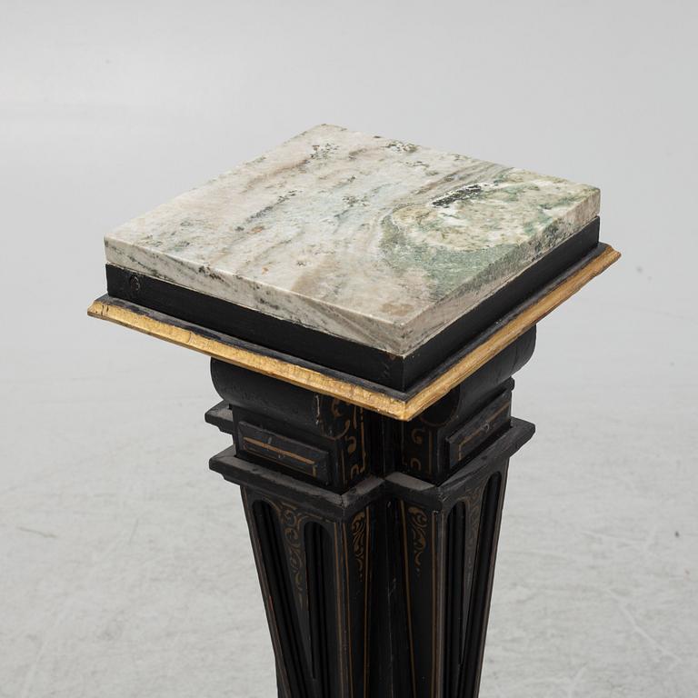 A late 19th Century pedestal, .