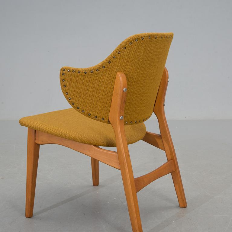 FÅTÖLJ, "Shell Chair", Ib Kofod Larsen, 1960-tal.