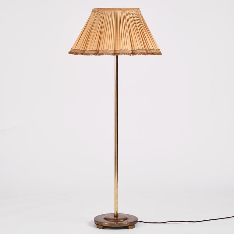 Erik Tidstrand, a floor lamp, model "29676", Nordiska Kompaniet, 1930-40s.