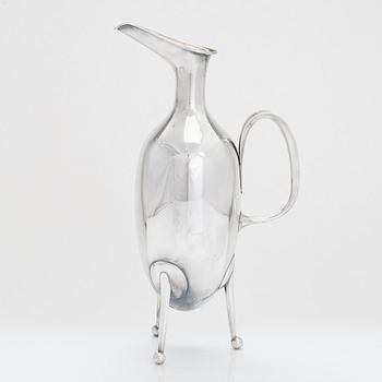 Tapio Wirkkala, silver ewer TW 77, Kultakeskus, Hämeenlinna 1959.