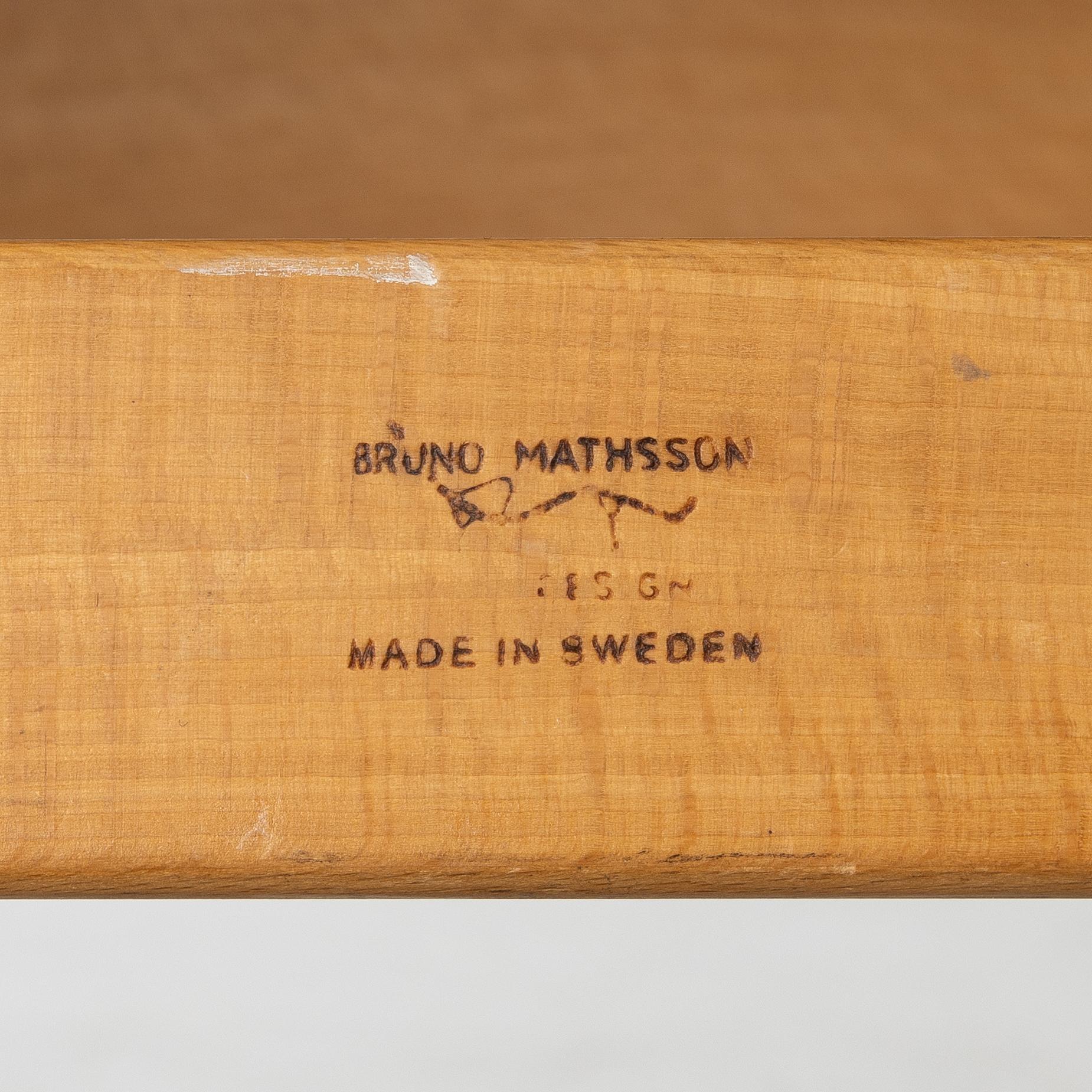 Bruno Mathsson, an 'Eva' armchair, Karl Mathsson Company, 1969.