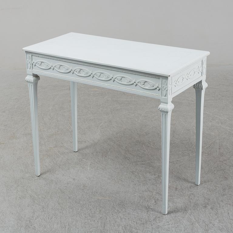A late gustavian style table.