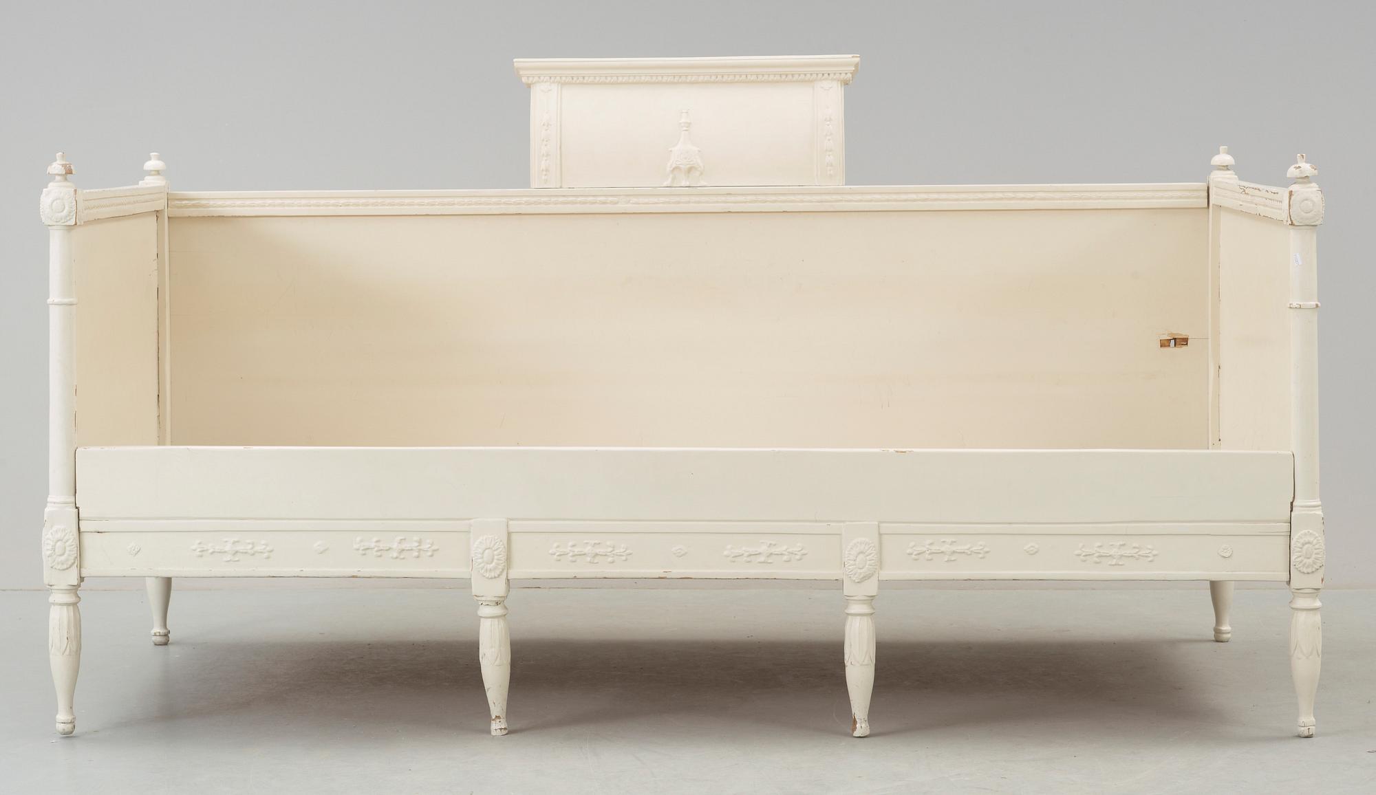 SOFFA/SÄNG, sengustaviansk, 1800-tal.