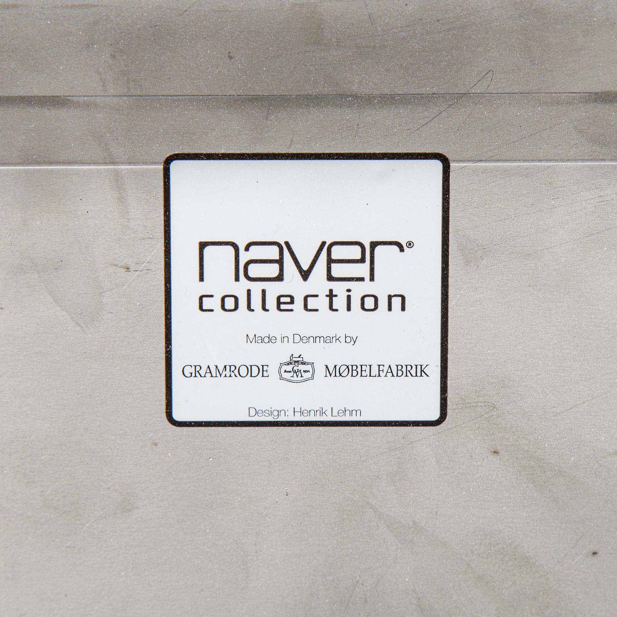 A set of six chairs by Henrik Lehm for Naver Collection.