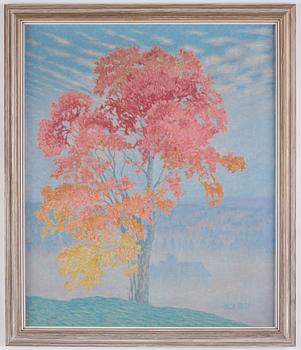 Bror Lindh, Autumn Trees.