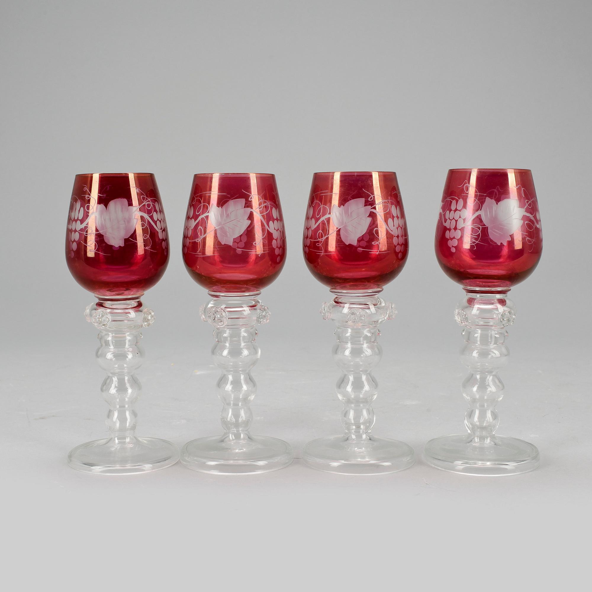 REMMARE, 14 st, glas, omkring 1900-talets mitt.