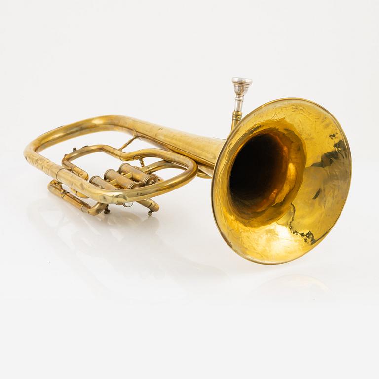 A brass Horn, Master Hand Special, 20th Century.