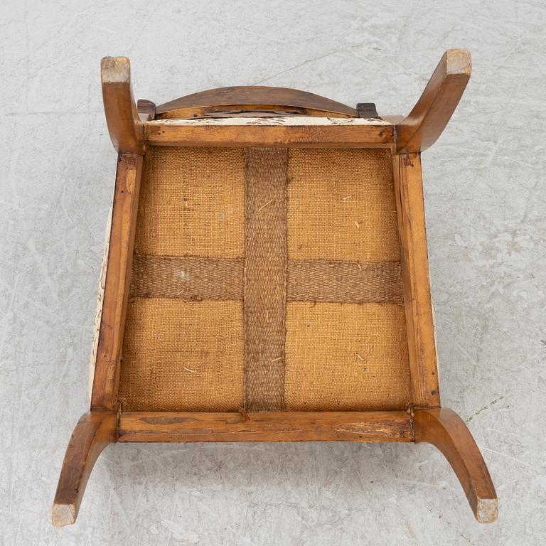 Stolar, 6 st, Karl Johan, 1800-talets mitt.
