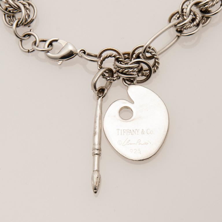 RANNEKORU, hopeaa, Tiffany & Co. Paino 16,4 g.