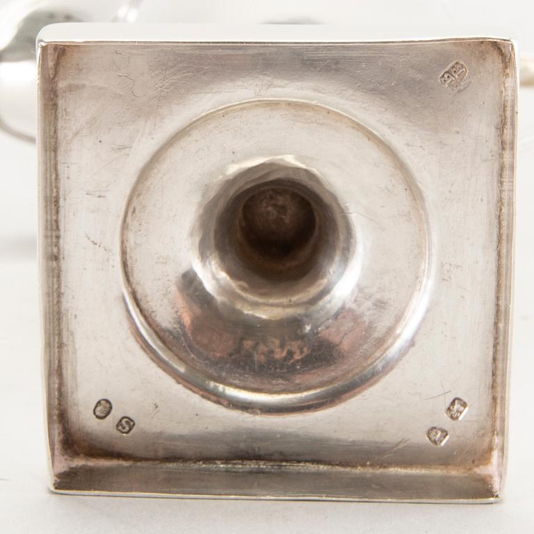 Peter & Ann Bateman gräddkanna silver London 1790-tal.