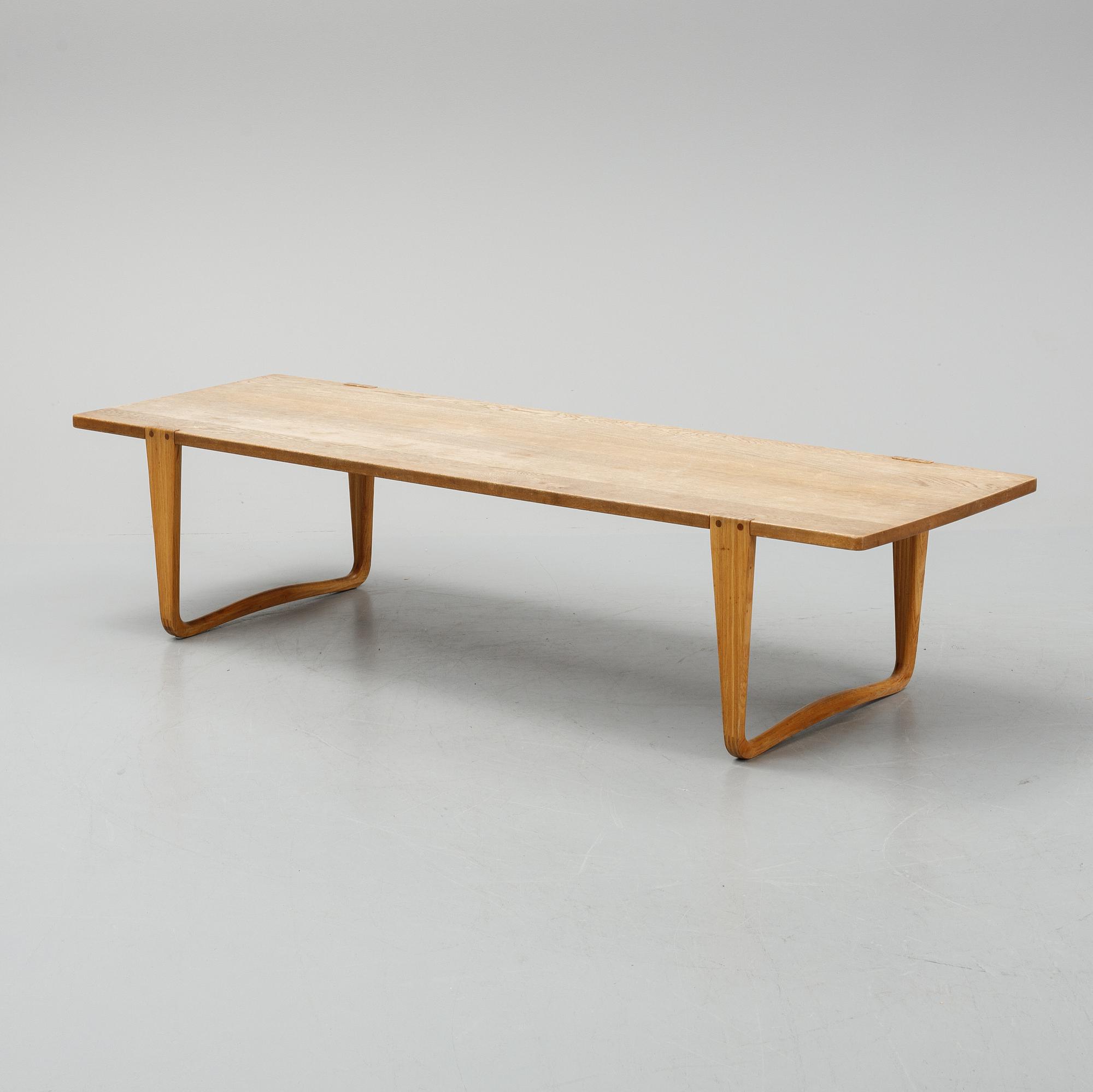 Michael Bloch, A coffee table, Nordisk Træ-lamel, Slagelse, Danmark, designed in 1957.