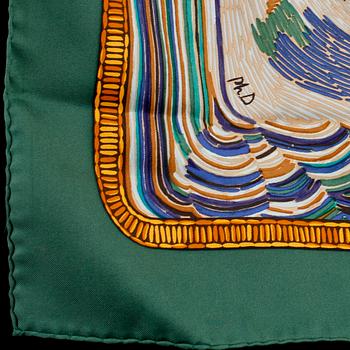 SCARF, siden, "Henry F Smith Sailor", design Philippe Dumas, Hermès, Paris, 1900-talets sista kvartal.