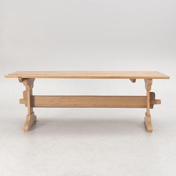 A wooden table 19th century.