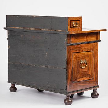 A Swedish Baroque Royal writing desk, by Hindrich von Hachten Ordered for the queen Hedvig Eleonora (1636-1715) 1683.