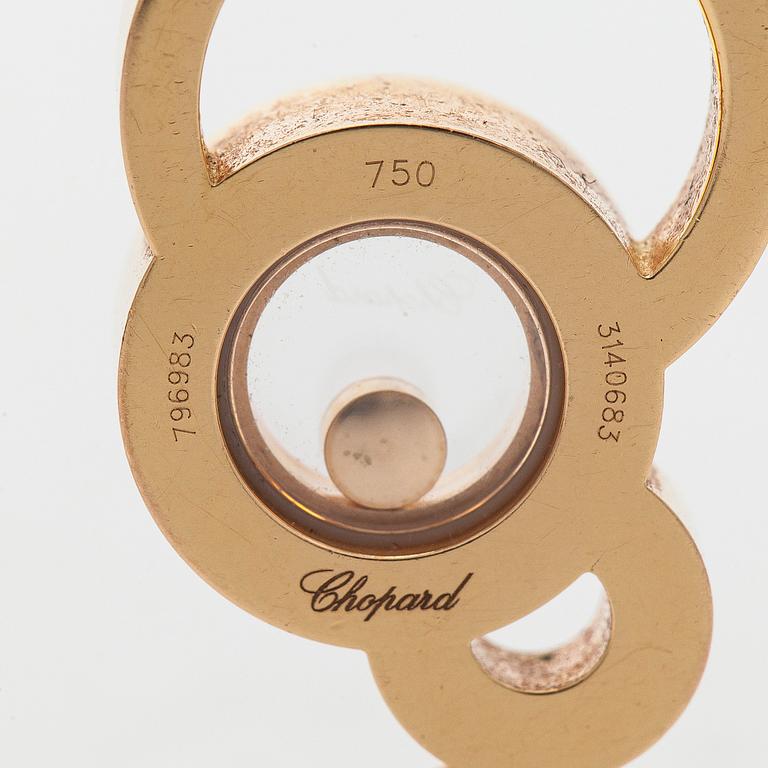 Chopard, kaulakoru riipuksella "Happy Bubbles", 18K kultaa ja timantteja.