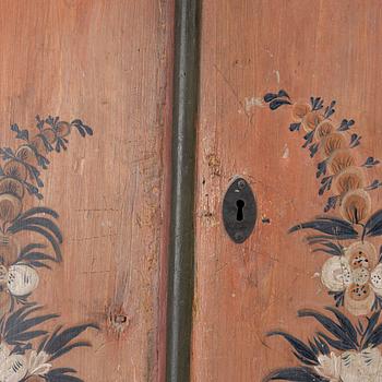 A cabinet from Jämtland, Sweden, dated 1831.