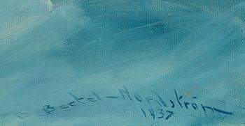 Bertel Bertel-Nordström, oil on canvas, signed and dated 1937.