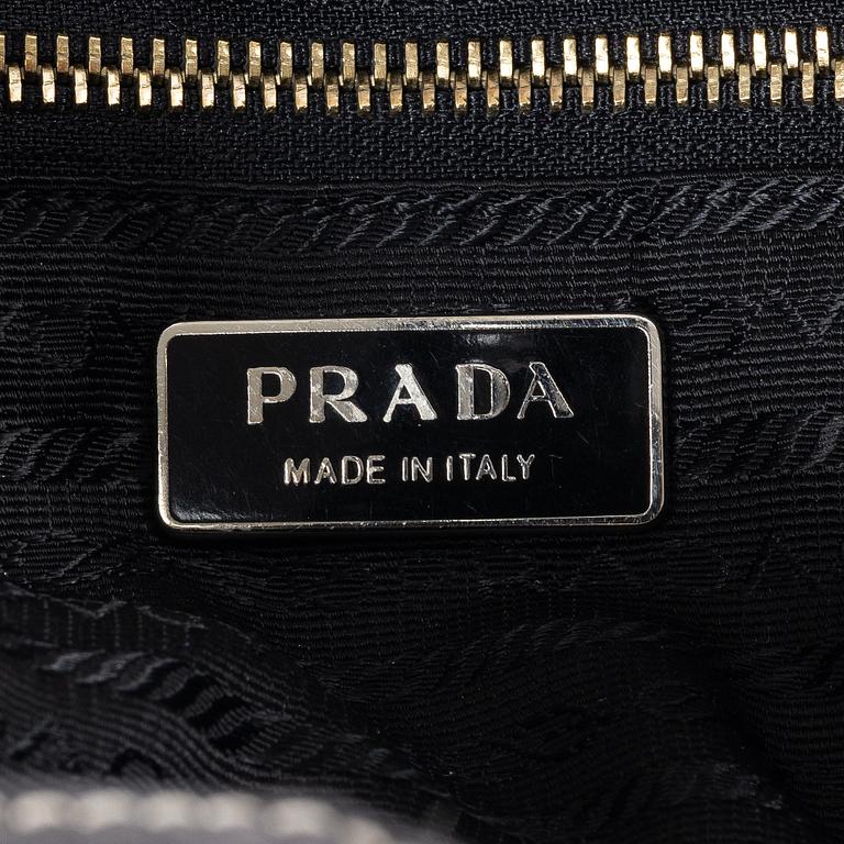 Prada, tote bag.