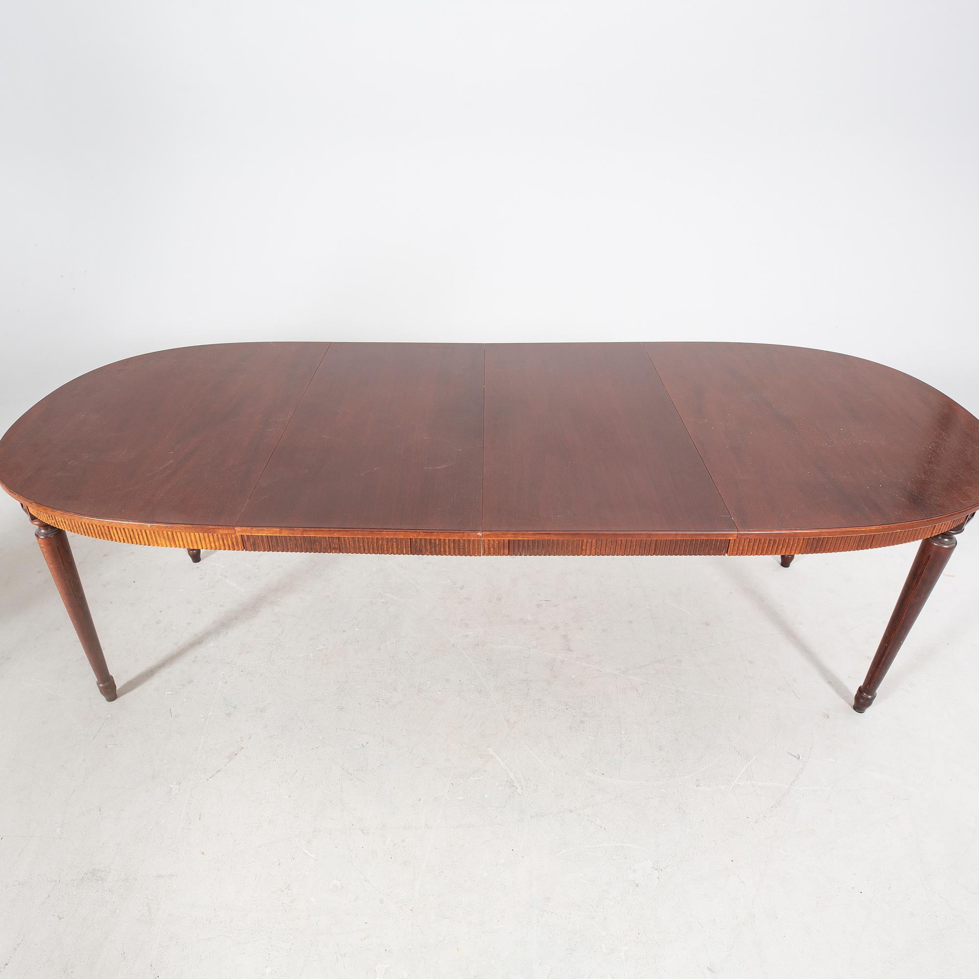 Matgrupp 9 dlr Gustaviansk stil 1900-talets mitt.