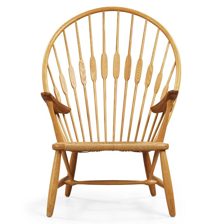 HANS J WEGNER, karmstol "Peacock chair", Johannes Hansen, Danmark.