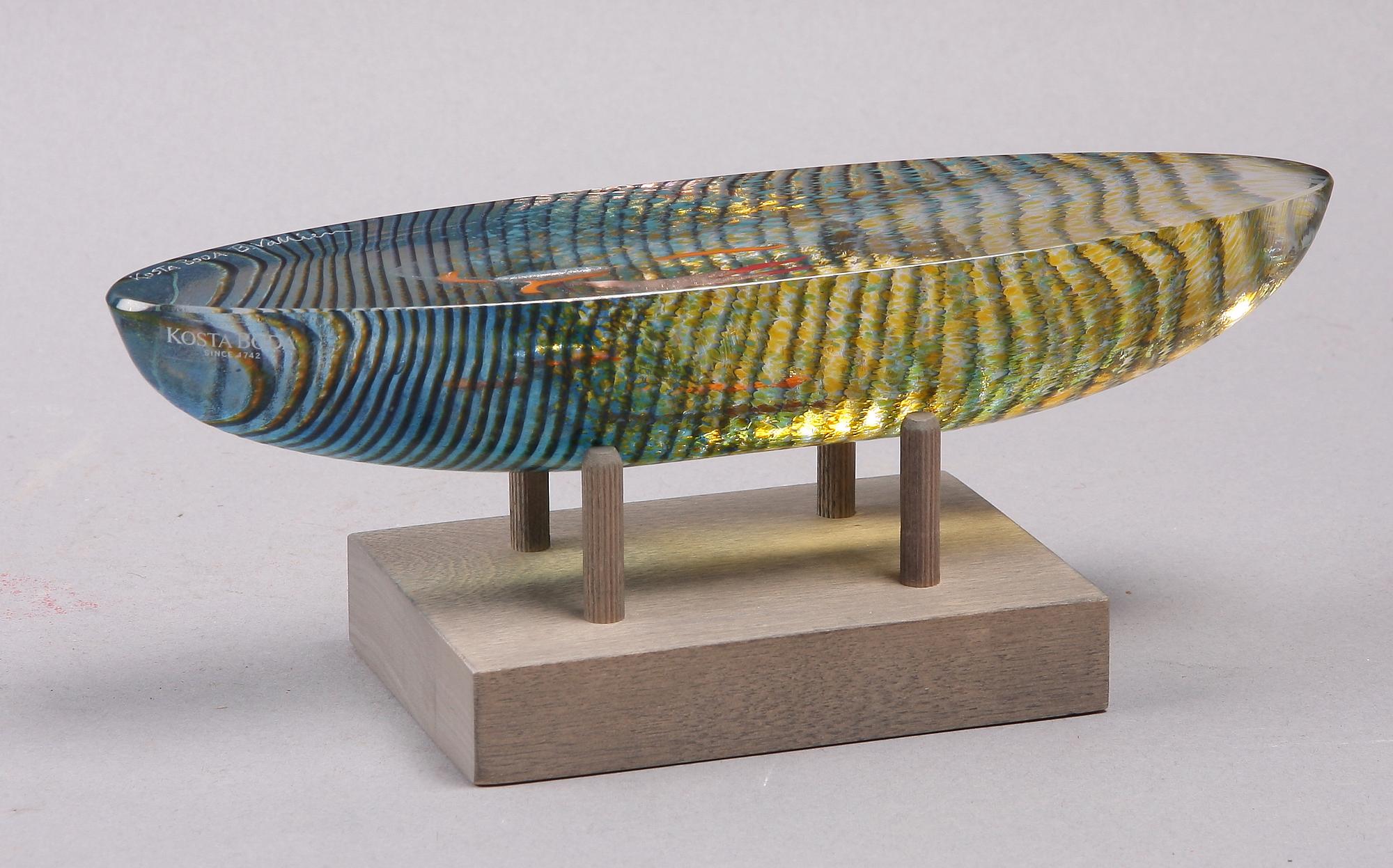 SKULPTUR, glas, Bertil Vallien, Kosta Boda.