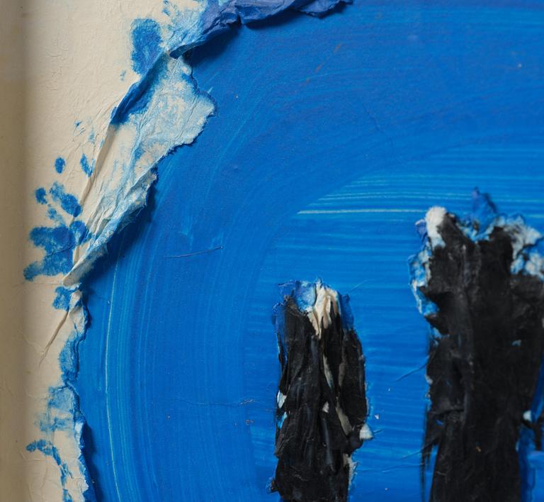 Rune Hagberg, Composition in blue.