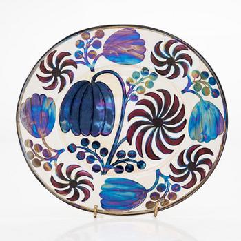 Birger Kaipiainen, A ceramic dish marked Birger Kaipiainen Arabia Art Made in Finland.