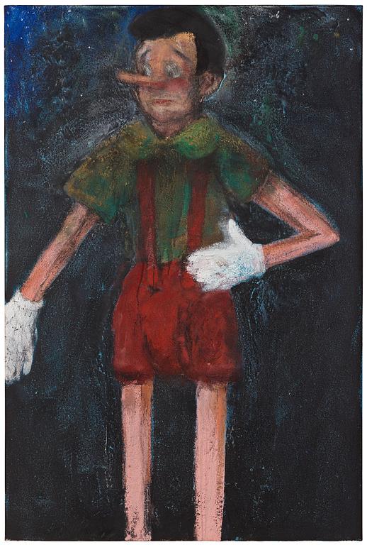 Jim Dine, "Pinocchio's Unhappiness About Those He Cares About".