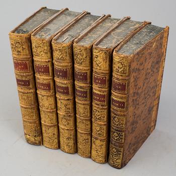 A BOOK, Jean-François De la Harpe: Oeuvres. 1-6, Paris, Pissot, 1778.