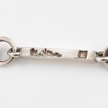 Wiwen Nilsson, a sterling and rock crystal necklace, Lund, Sweden 1965.