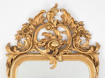 a neo rococo mirror from around 1900.